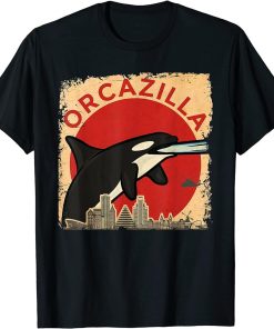 Orcazilla - Funny Killer Whale Orca T-Shirt